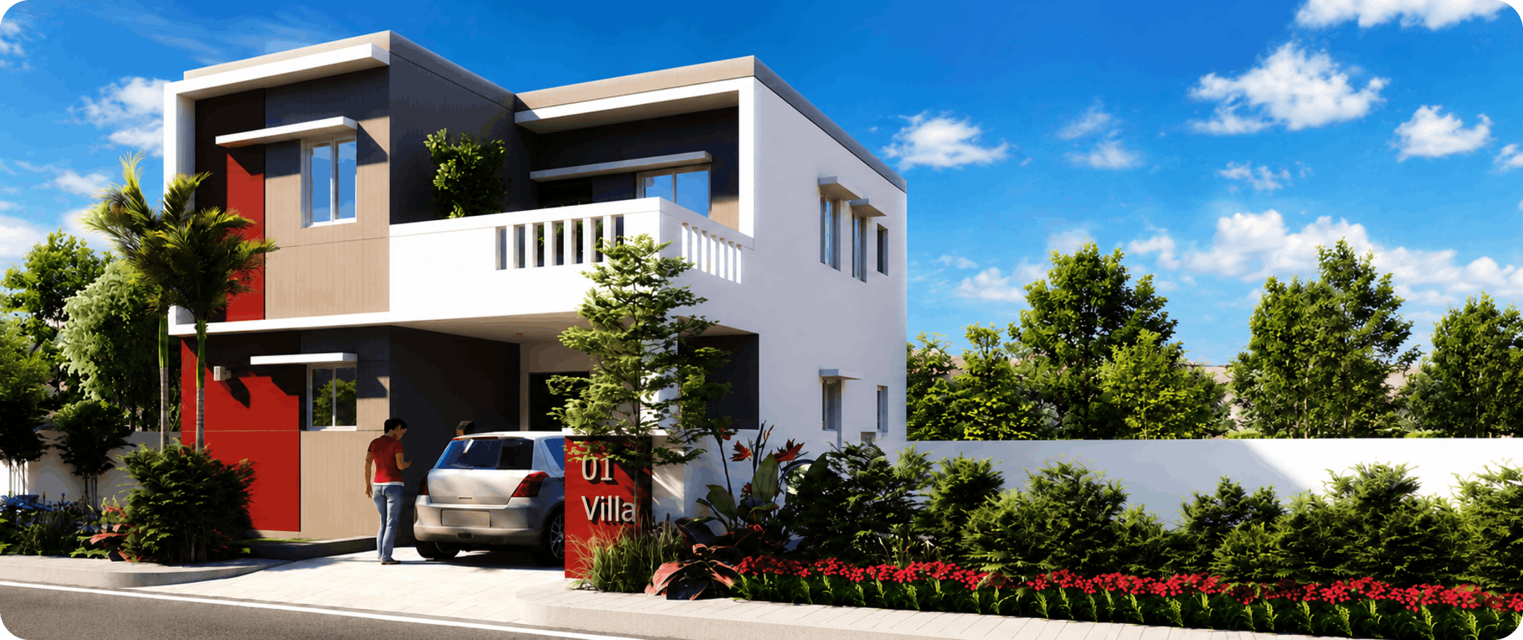 Mahidhara Paradise project view